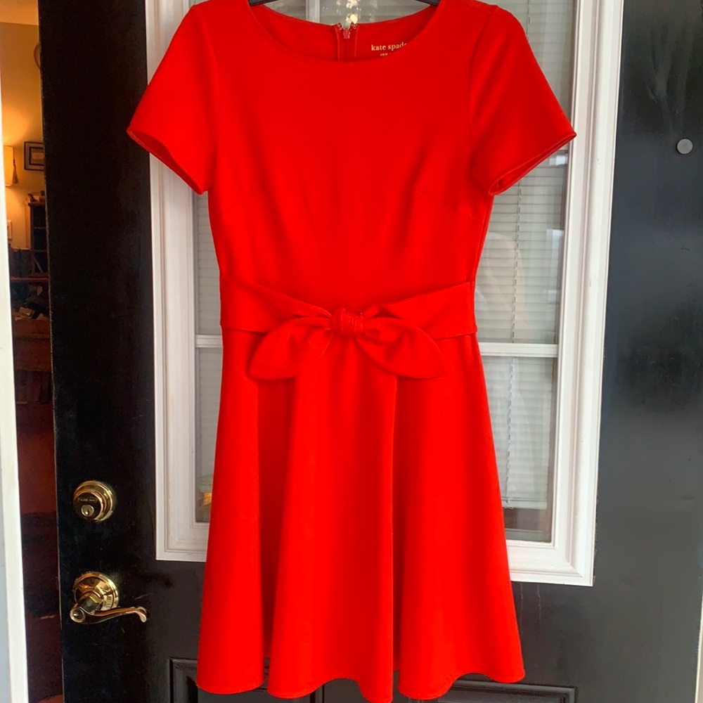 Kate Spade Red Dress xs
